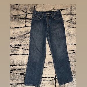 Carhartt Men's Dark Blue Straight Leg Jeans